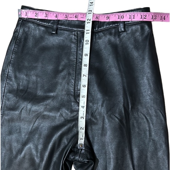 VEDA x Reformation Leather Pants - Picture 8 of 15